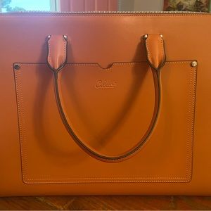 BRAND NEW: Cluci briefcase vegan leather bag
